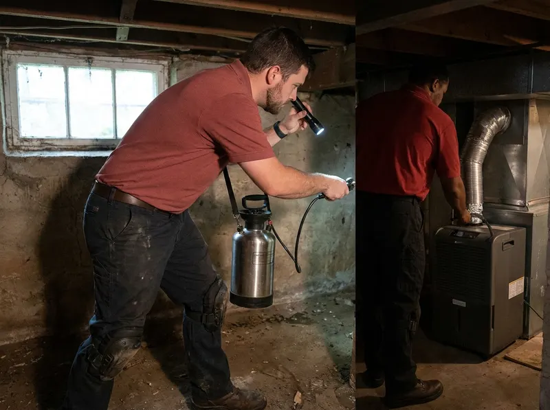 Crawlspace and Basement Moisture Pest Abatement in Indianapolis, IN